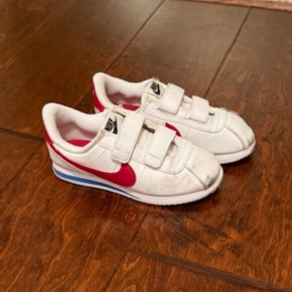 Nike Other - Nike Cortez Velcro Slip-on Sneaker size 1 youth